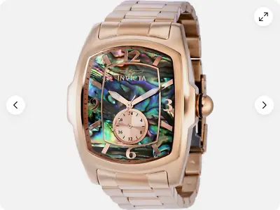 Invicta Lupah Men's Watch W/Abalone Dial - 47mm Rose Gold (39816) • £142.03