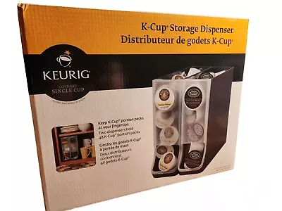 Keurig K-Cup Black Storage Dispensers Hold 48 Pods. New Open Box • $13.84
