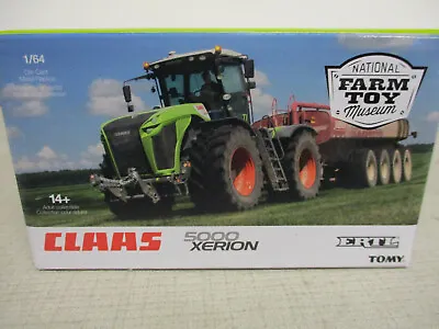 Claas Model 5000 Xerion 4WD Toy Tractor  2021 NFTM Edition  1/64 Scale NIB • $24.55