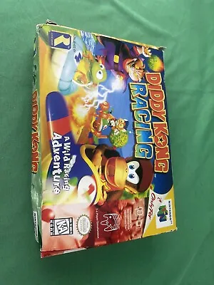 Diddy Kong Racing Nintendo 64 N64 Original Box ONLY -SEE PICS -No Cartridge • $44.99