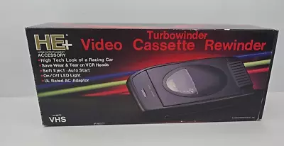 Turbowinder Video Cassette Rewinder JASCO Products Co HE8672 • $22.99