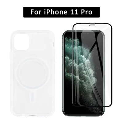 $8.95 • Buy For IPhone 14 13 12 Pro Max Mini Magsafe Magnetic Case Shockproof Cover Clear