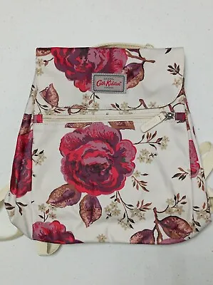 £24.99 • Buy Cath Kidston Women's Small Light Backpack Bag New Oilcloth Floral Design