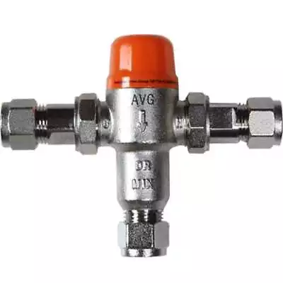 AVG TEMPERING VALVE 15mm With Insulation (solar Hot Water & Instantaneous HWS) • $120.36