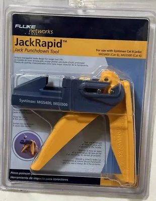 Brand New! Fluke Networks  Jack Punch Down Tool Cat6 MGS400- MGS500 Cat6 • $70