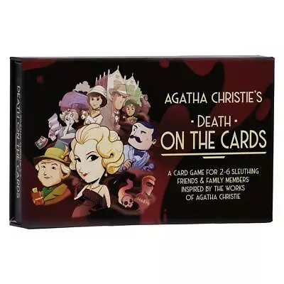 AGATHA CHRISTIE: DEATH ON THE CARDS Board Game Modiphius Entertainment NIB • $16.15