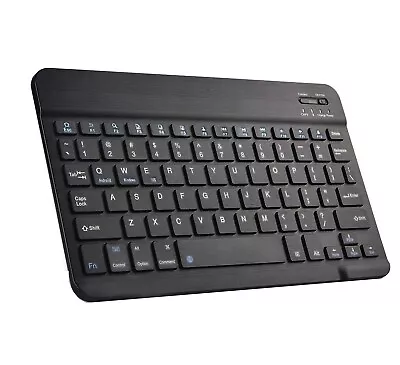 Mini Ultra Slim Bluetooth Wireless Keyboard For Ipad Android Tablet PC Laptop-Uk • £8.49