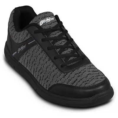 KR Strikeforce Flyer Mens Bowling Shoes Mesh Black Steel • $49.95