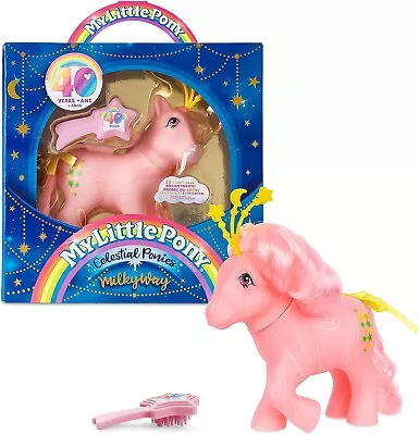 Mlp | Retro| 40 Yr Anniversary | Celestial Ponies | Milky Way  Nib • $35.99