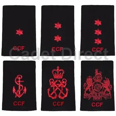 RN CCF Sea Cadet Rank Slides • £6.95