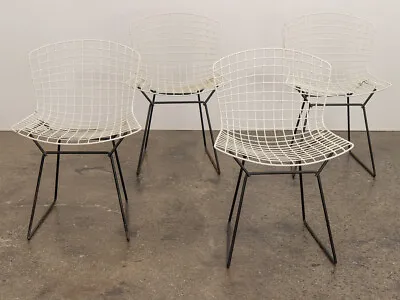 Vintage Harry Bertoia For Knoll Wire Side Chairs  • $2850