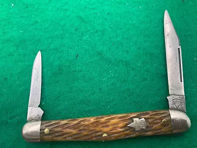 💯vintage 1870 - 1940 KEEN KUTTER PEACHSEED 1/2 WHITTLER Scarce Beautiful Knife • $145