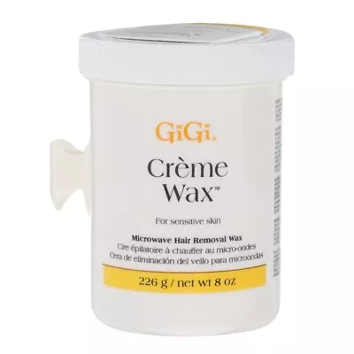 Gigi Creme Wax For Sensitive Skin Microwave Hair Removal Wax 8 Oz/ 226 G • $14.99