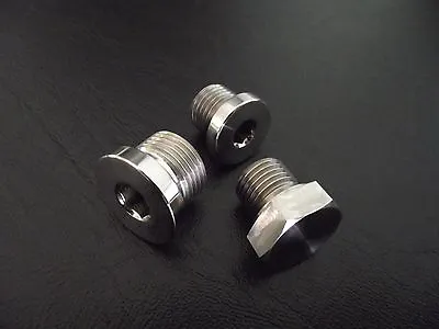 Stainless Steel Filler And Drain Plug Set Fits Bmw K1200rs  K1100lt K1200lt  • $32.29