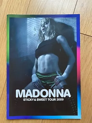 Madonna Sticky And Sweet Tour Programme 2009 Excellent Condition • £29.99