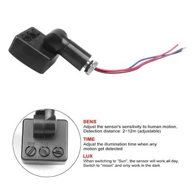 £5.09 • Buy Automatic Infrared PIR Motion Sensor Switch For LED Light Outdoor .HOT