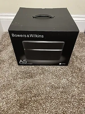 £100 • Buy Boxed Bowers & Wilkins A5 Home Wireless Music Speaker System - Black FREE P&P