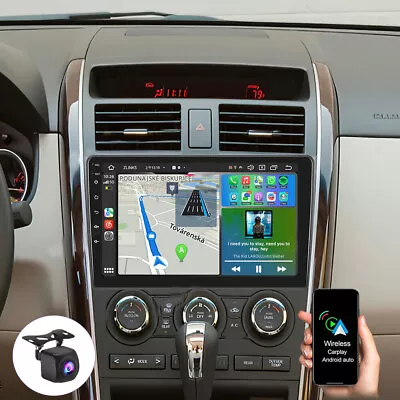 Android 13.0 Car Radio GPS BT Stereo Carplay 2G+64G For Mazda CX-9 CX9 2007-2015 • $125.04