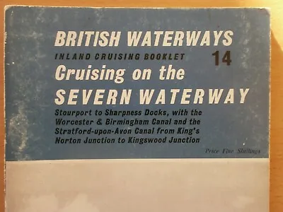 £3 • Buy Vintage Booklet, British Waterways, Cruising On The Severn Waterway.