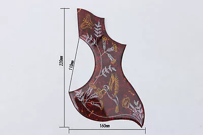 Hummingbird Abalone Pickguard For Gibson Acoustic Guitar Adhesive Back • $15