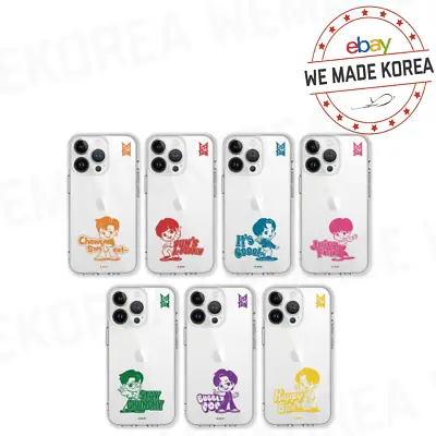 BTS TinyTAN TinyMART Clear Jelly Case Cover Official K-POP Authentic Goods • $28.35