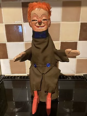 £135 • Buy Punch & Judy ' Boy ' Puppet By Bryan Clarke, Hand Made, Dressed, Painted.Superb!