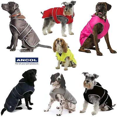 Ancol Dog Coat Stormguard Harness Compatible Waterproof Luxury Rain Muddy Paws  • £13.99