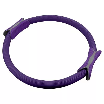 Powertrain Pilates Ring Band Yoga Home Workout Exercise Band Purple • $23.85