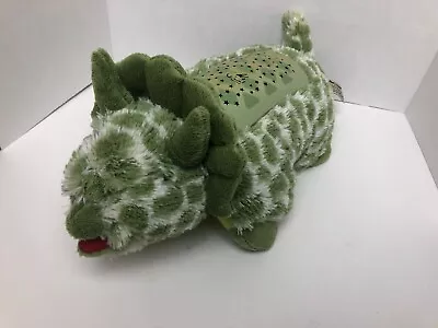 Pillow Pets Dream Lites Mini Triceratops Small Green Plush Dinosaur New • $7.28