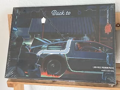 Back To The Future DeLorean 1000 Piece Jigsaw Puzzle Mondo Brand New Sealed • $29.99