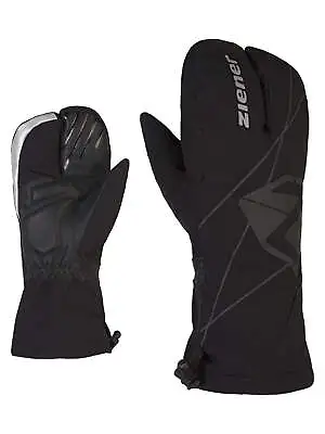 Ziener Very Warm 2 IN 1 Bike Gloves Lobster Diedejan Aqua Shield Black 12 • $36.12