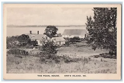 C1940 Pearl House Exterior Building Orr's Island Maine Vintage Antique Postcard • $9.98