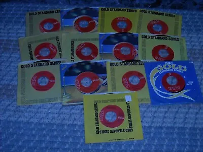 Super Lot Of 13 Different Elvis Presley  Red Label 45's. Blue Xmas Witchcraft • $75