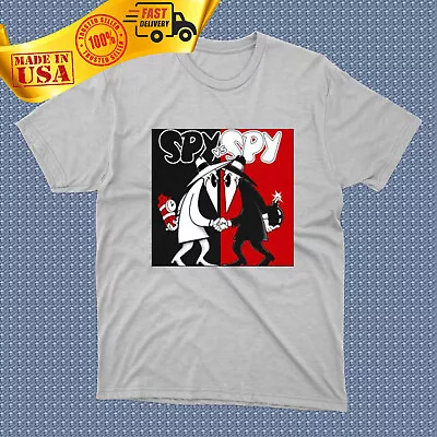 LImited Spy Vs Spy Cartoon Mad Magazine Logo T Shirt Made In US • $15.99