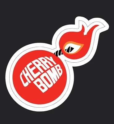 CHERRY BOMB Exhaust  Mufflers - Vintage 1970's Style Racing Decal/Sticker 3 Inch • $2.99