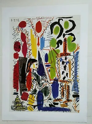 Pablo Picasso Das Atelier Vintage Print On Heavy Gloss Paper • $247.17