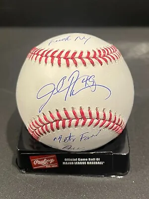 John Rocker Signed Auto ROMLB Baseball W F NY + Mets Fans Insc Beckett W BAS COA • $69.99