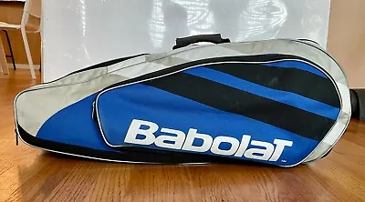 Babolat Blue Expandable Three Main Compartments Tennis Bag Clean - No Strap • $36.95