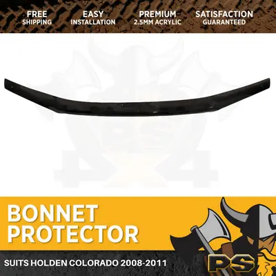 Bonnet Protector For Holden Colorado 2008-2011 Tinted Guard • $89