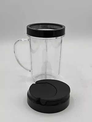 18 Oz  Cup With Flip Top To-Go Lid For Magic Bullet 250W MB1001 Blenders • $14.96