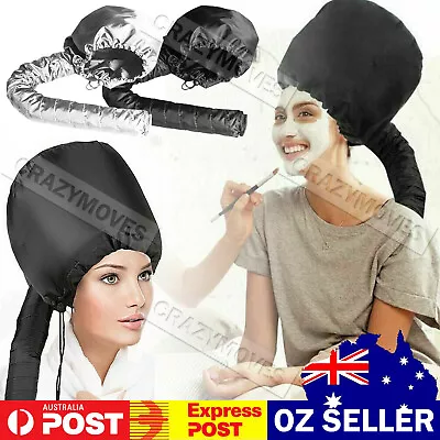 Bonnet Hair Drying Cap Hat Hood Soft Women Blow Dryer Hairdressing Tool Home VIC • $6.74
