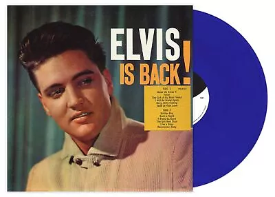 Elvis Presley Elvis Is Back Bleu (Vinyl) (UK IMPORT) • $19.69