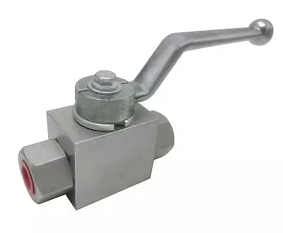 NKAIKE Hydraulic High Pressure Shut-Off Ball Valve 2 Way 1/4 Inch NPT 7250 PS... • $28.71