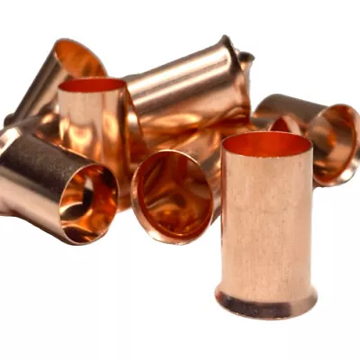 4/0 XL Or 2/0 XL Uninsulated Wire Ferrules Crimp Ferrules - Copper - 10 Pack  • $7.49