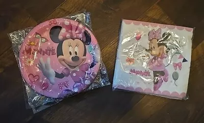 Minnie Mouse Plates And Napkins Party Supplies • $7.99