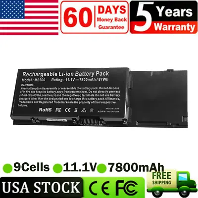 8M039 Battery For Dell Precision M2400 M4400 M6400 M6500 C565C 03M190 9 Cells • $35.99