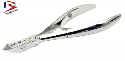 Pro Nail Clipper Cutter Toe Manicure Scissors Nail Art Cuticle Nipper Acrylic • £4.99