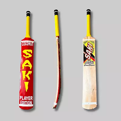 £54.99 • Buy Saki Coconut Cricket Bat Tape Adult Soft Tennis Ball Made In Sialkot PAKISTAN