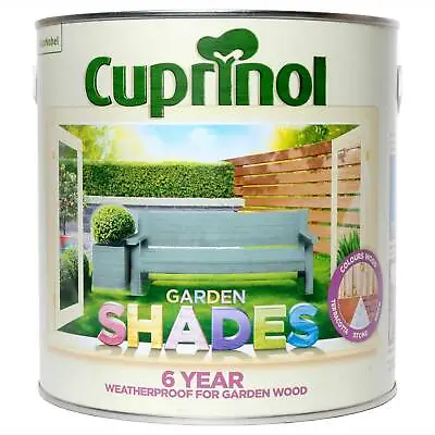 £27.77 • Buy Cuprinol Garden Shades Paint - Furniture Sheds Fences - 125ml, 1L, 2.5L & 5L