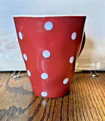 Maxwell & Williams Australia Stoneware Mug - SPRINKLE - Red  White Dots • $13.46